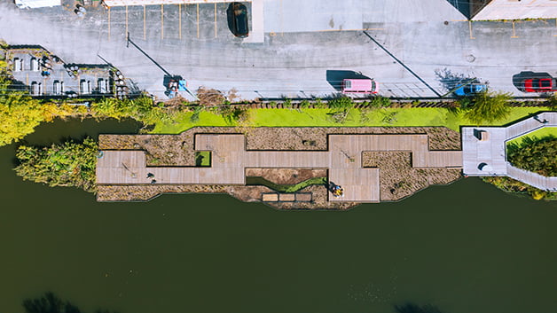 Chicago-River-Aerial 2