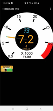 Digital Torque Indicator Screenshot