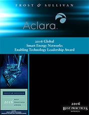 Leadership award - Aclara Smart grid sensors