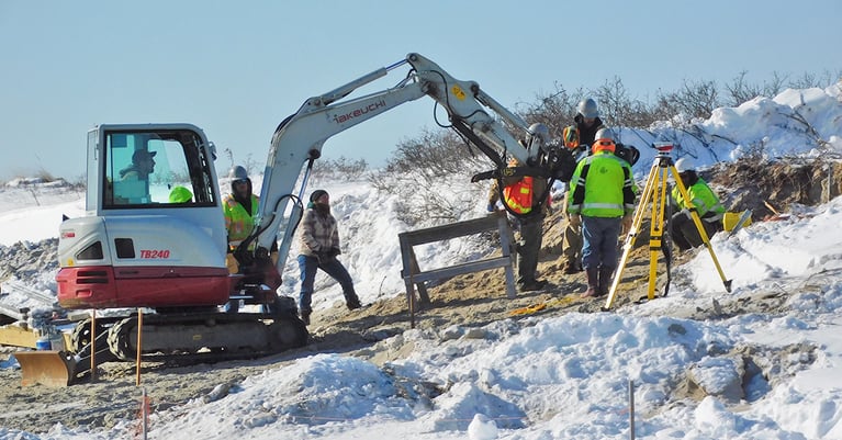 Ogunquit Beach Pile Installation