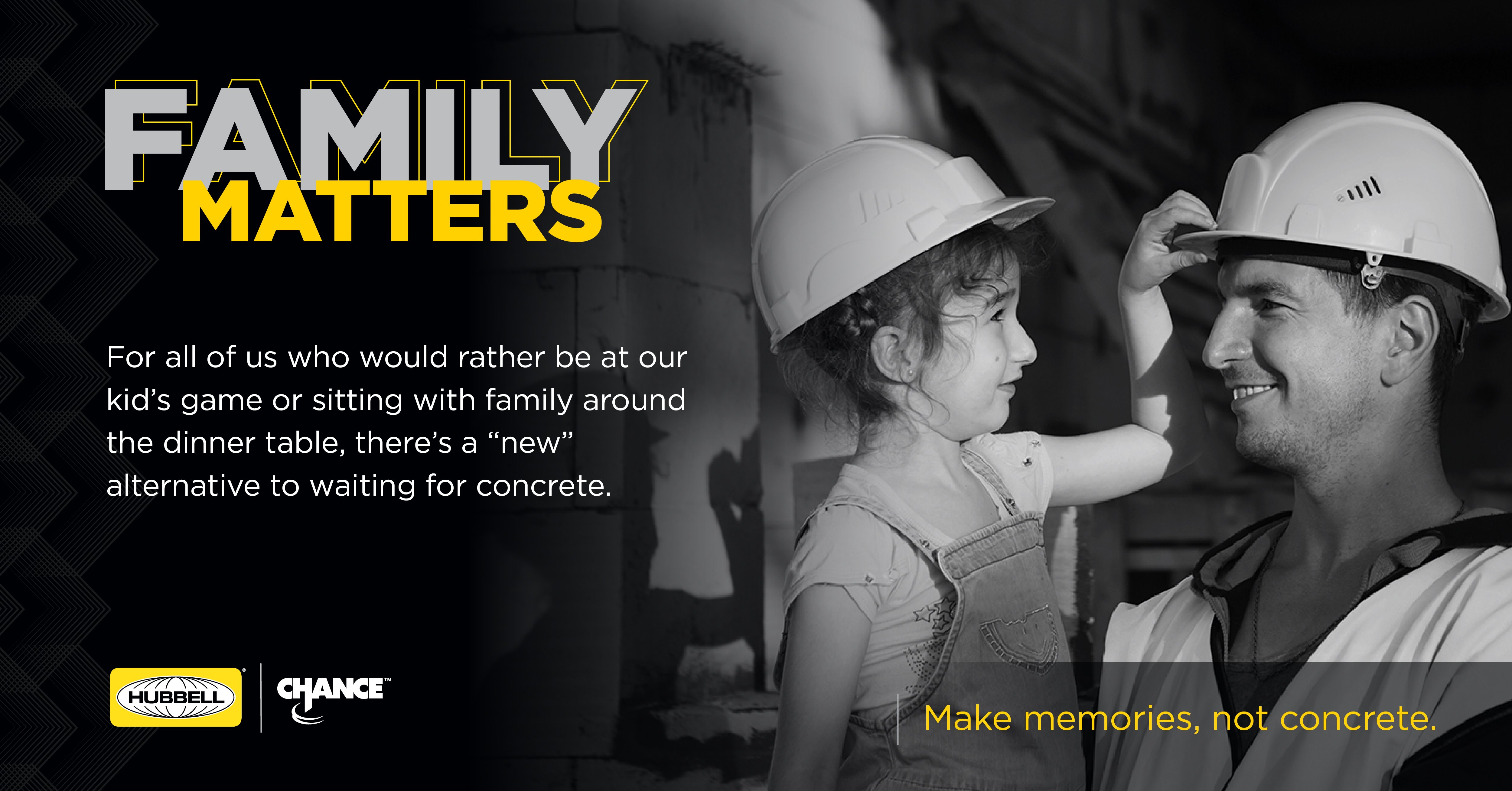 Family Matters: Make Memories, Not Concrete