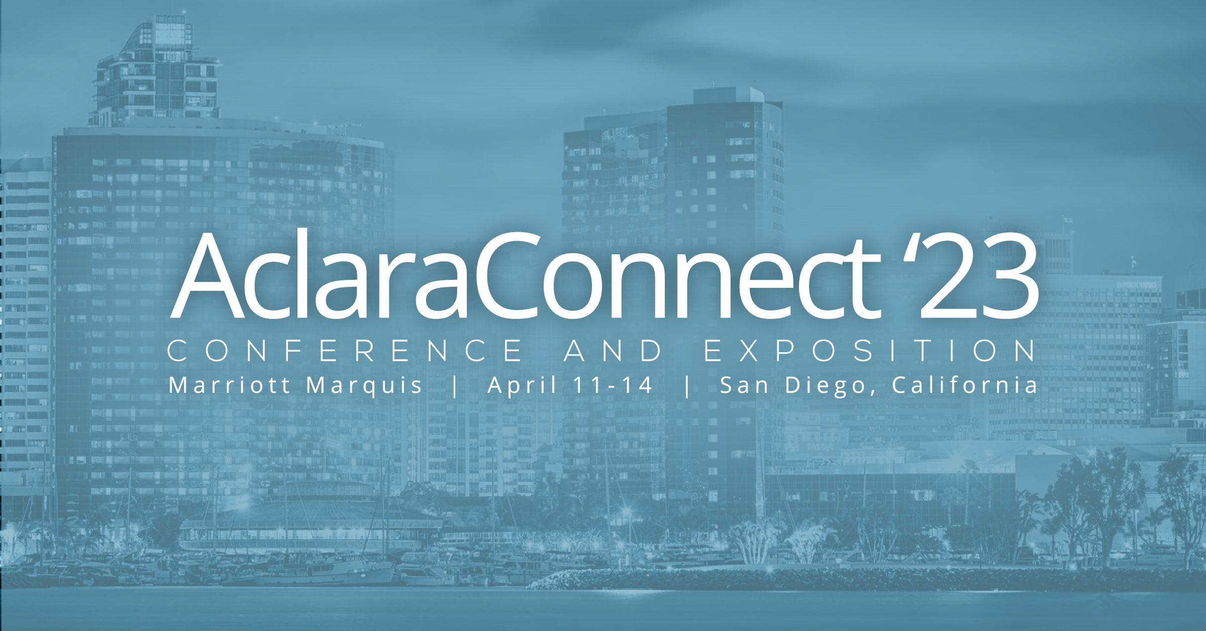 Join us in San Diego for AclaraConnect 2023