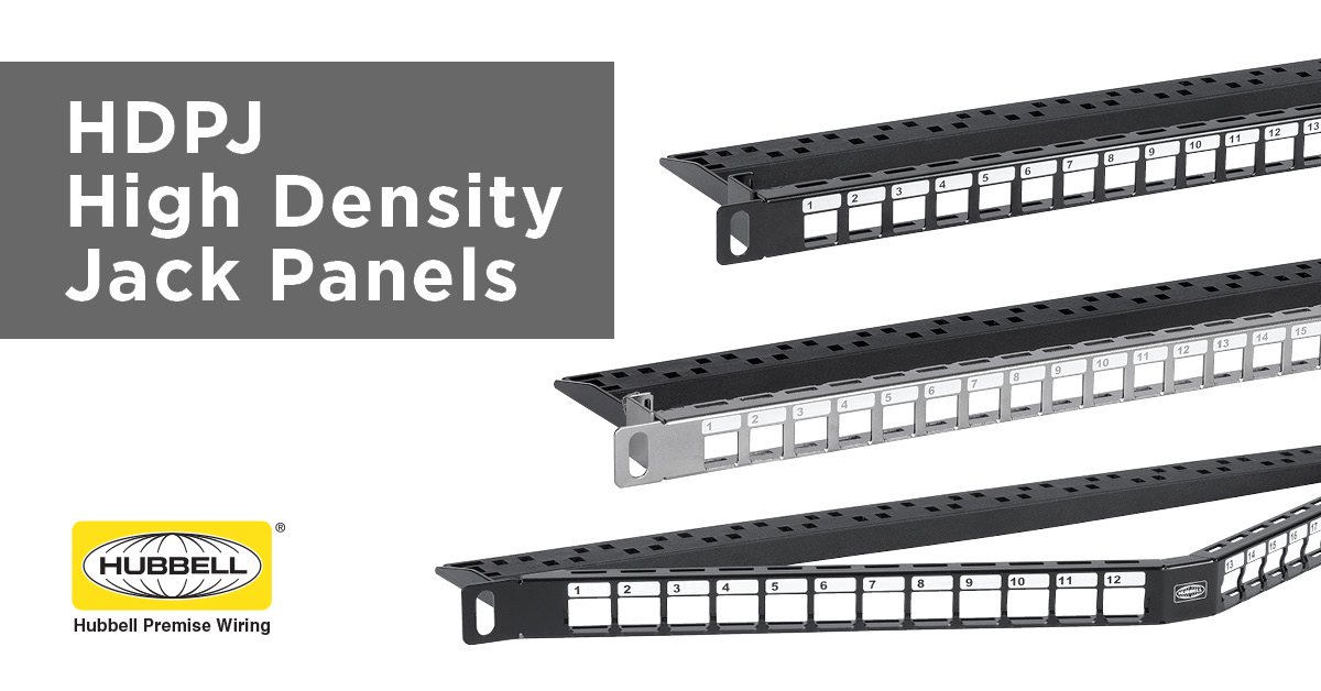 Find new space for connectivity with new HDPJ high density panels