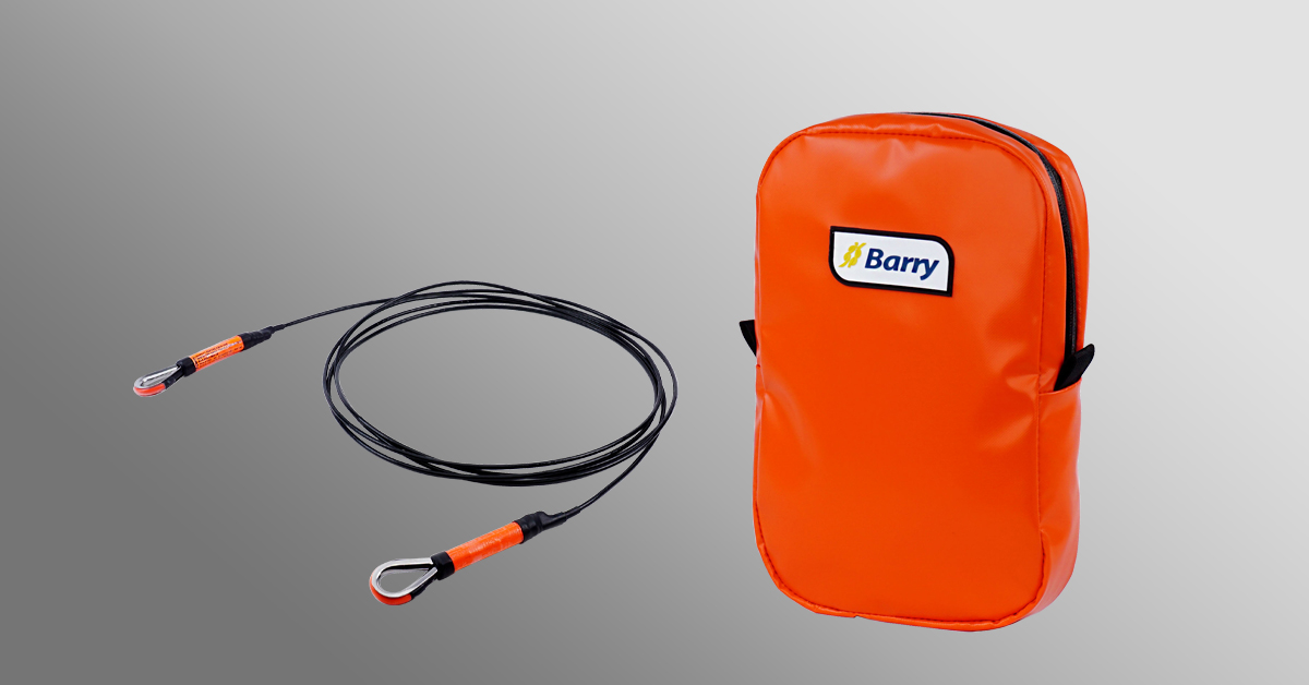 Enhance Safety During Live-Line Maintenance With Barry D.E.W. Line® Insulating Tag Lines