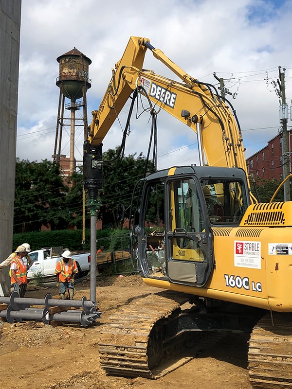 Deep Foundations – Comparing the Displacement of Pipe Shaft Helical Piles