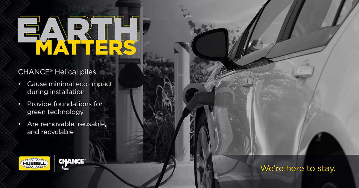 Earth Matters: Sustainable Foundation for EV Charging Stations