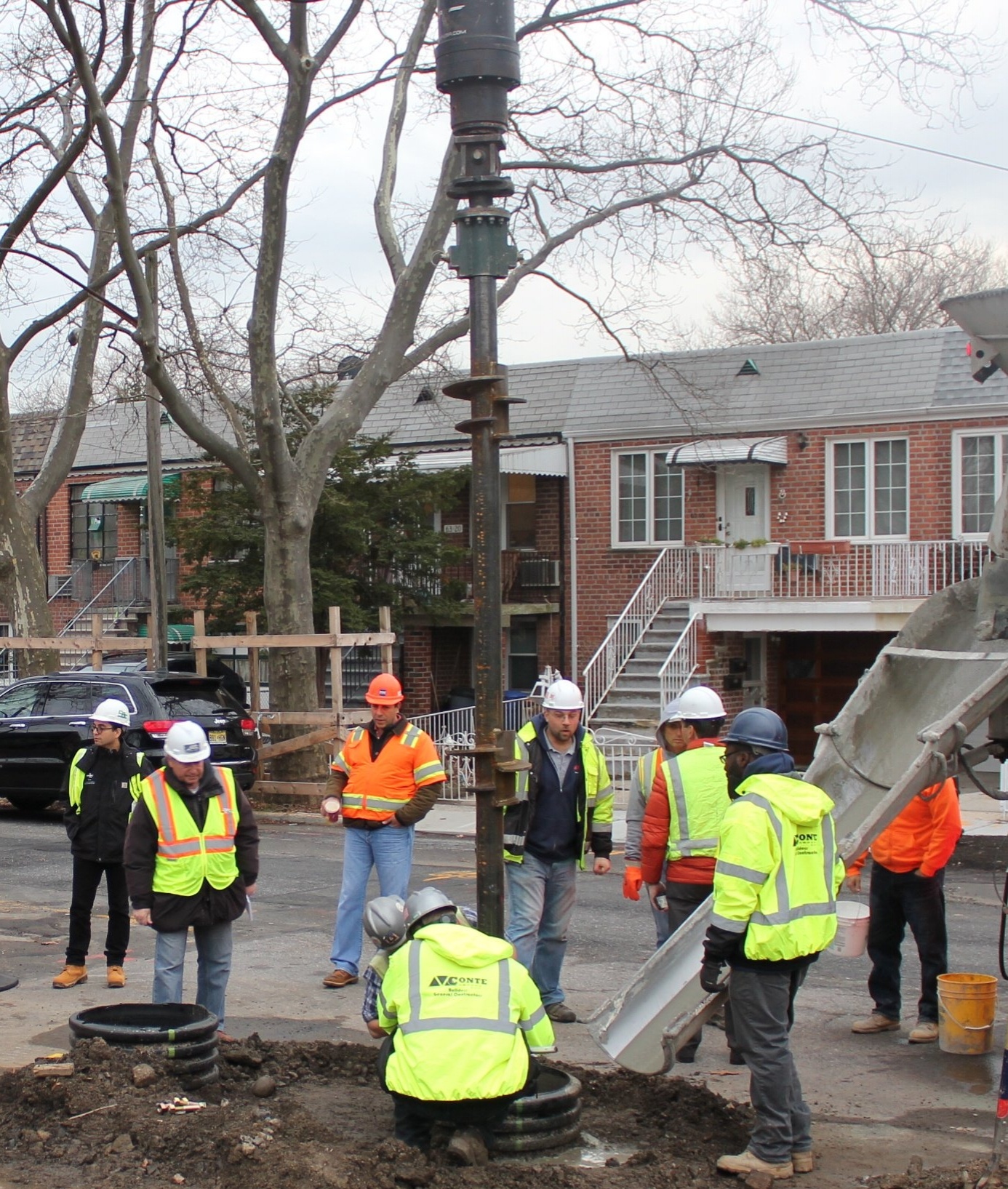 Installing Screw Displacement Piles