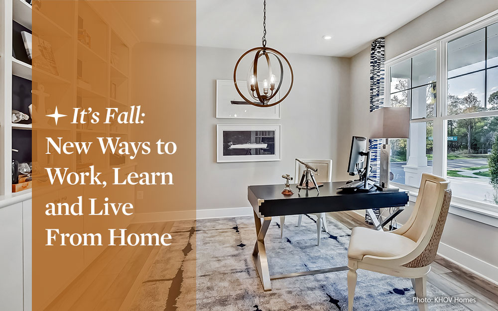 It's Fall: New Ways to Work, Learn and Live From Home