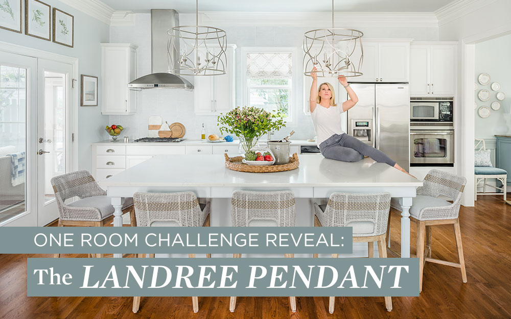 One Room Challenge Reveal: The Landree Pendant