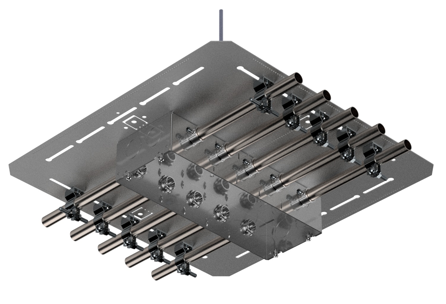 Box Support Plates Simplify Overhead Installations