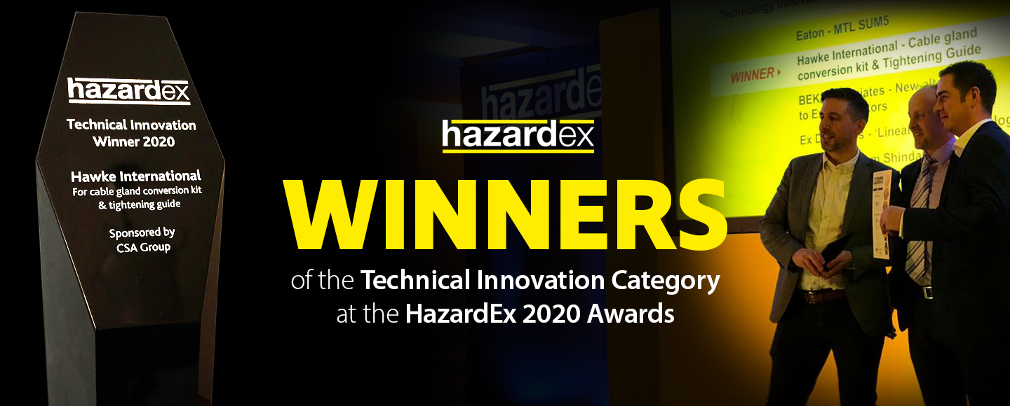 We Won A HazardEx Award