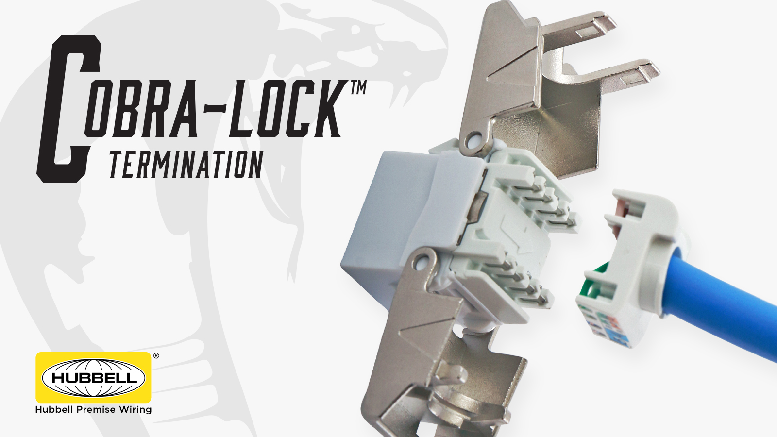 Fast, Reliable, & Efficient Cat 6A Termination with Cobra-Lock™