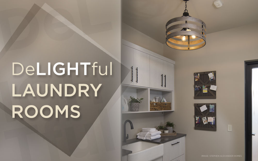 De-Light-Ful Laundry Rooms