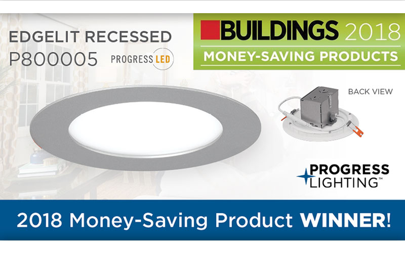 Edgelit Recessed Chosen as a Money-Saving Product by BUILDINGS Magazine
