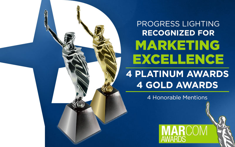 Progress Lighting Recognized for Marketing Excellence by MarCom Awards