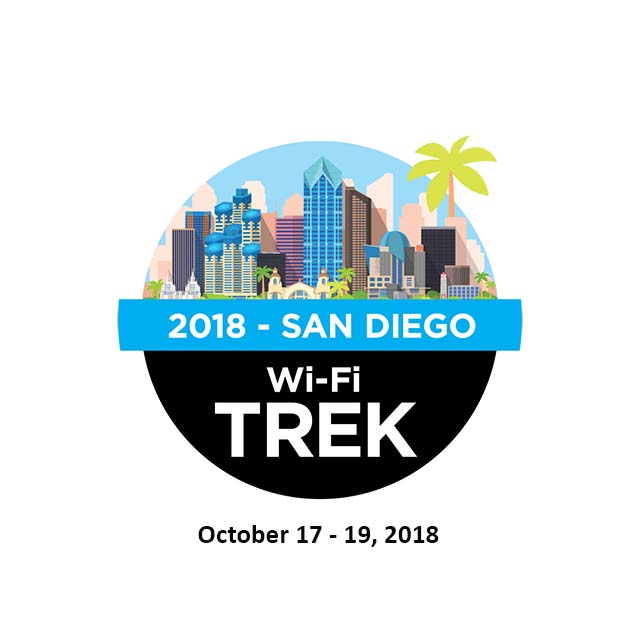 CWNP 2018 WiFi Trek – San Diego, CA – Oct. 17 – Oct. 19, 2018