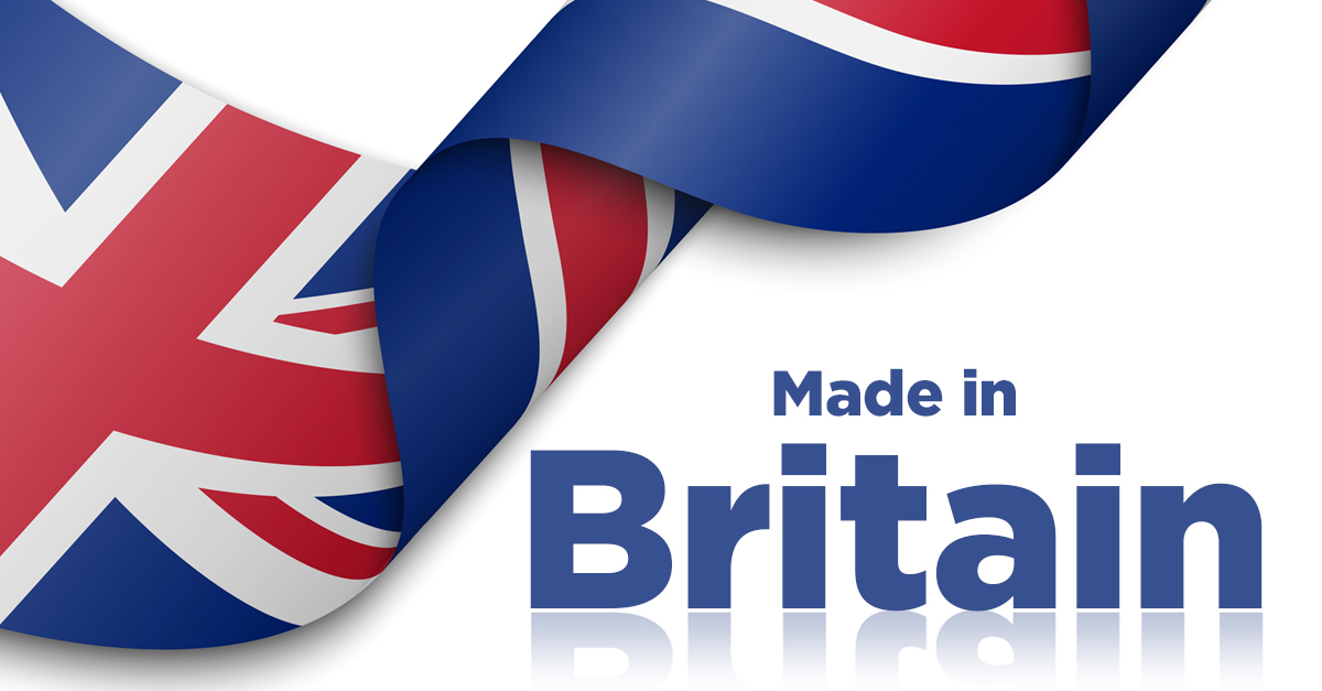 We're Proud to Be Made in Britain