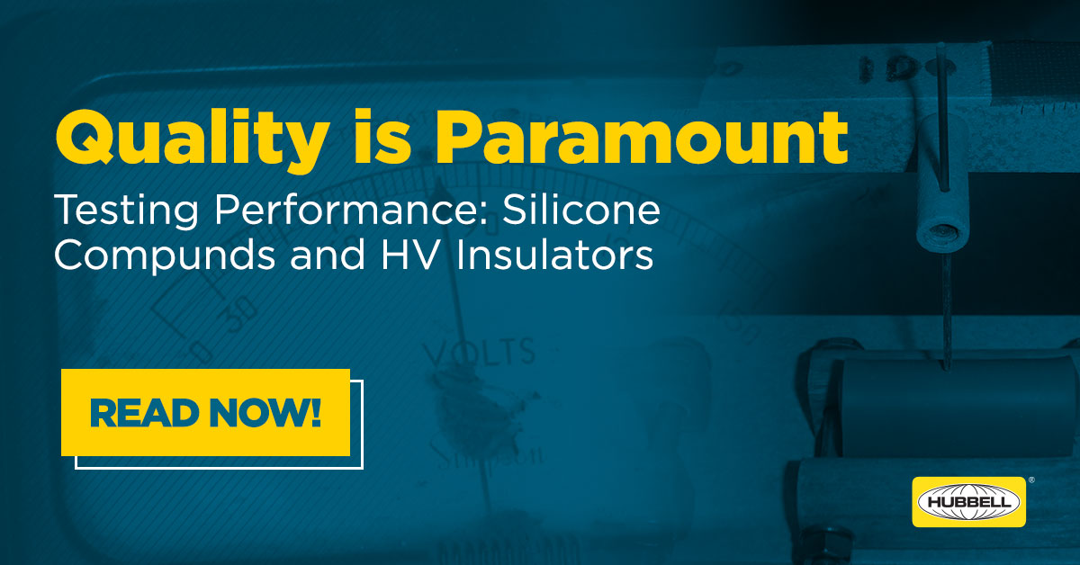 A look at silicone compounds for HV insulators: Testing performance
