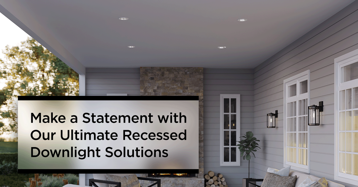 Make a Statement with Our Ultimate Recessed Downlight Solutions