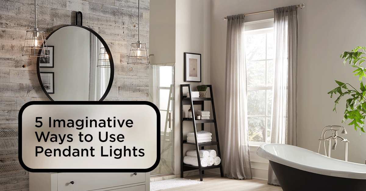 5 Imaginative Ways to Use Pendant Lights