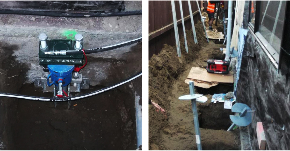 Using Helical Piles for Earthquake Remediation