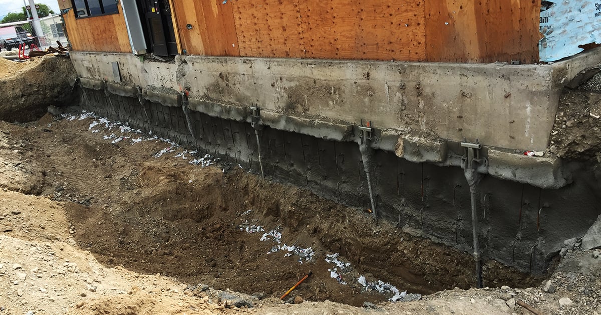 Vertical Cut Next to Existing Concrete Foundation Wall [Case Study]